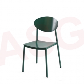 Café style Retro aluminum Dining Chair