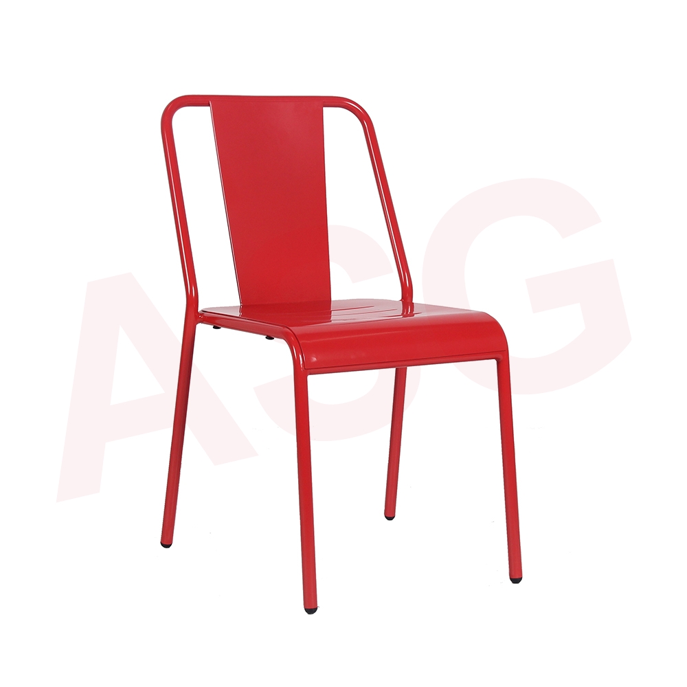 Café style Retro aluminum Dining Chair