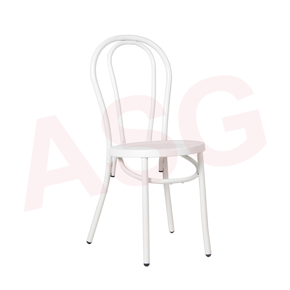 Café style Retro aluminum Dining Chair