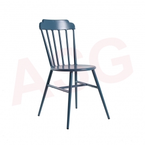 Café style Retro aluminum Dining Chair