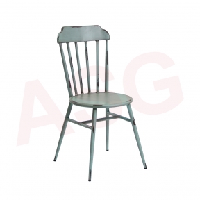 Café style Retro aluminum Dining Chair