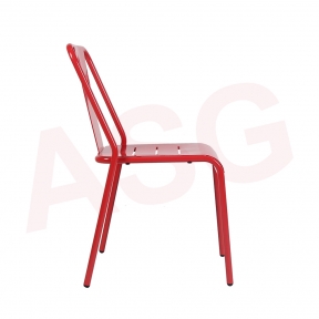 Café style Retro aluminum Dining Chair