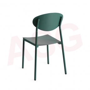 Café style Retro aluminum Dining Chair