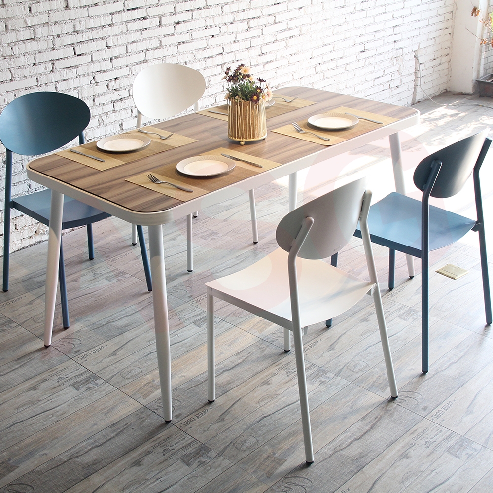 Café style Retro aluminum Dining Chair