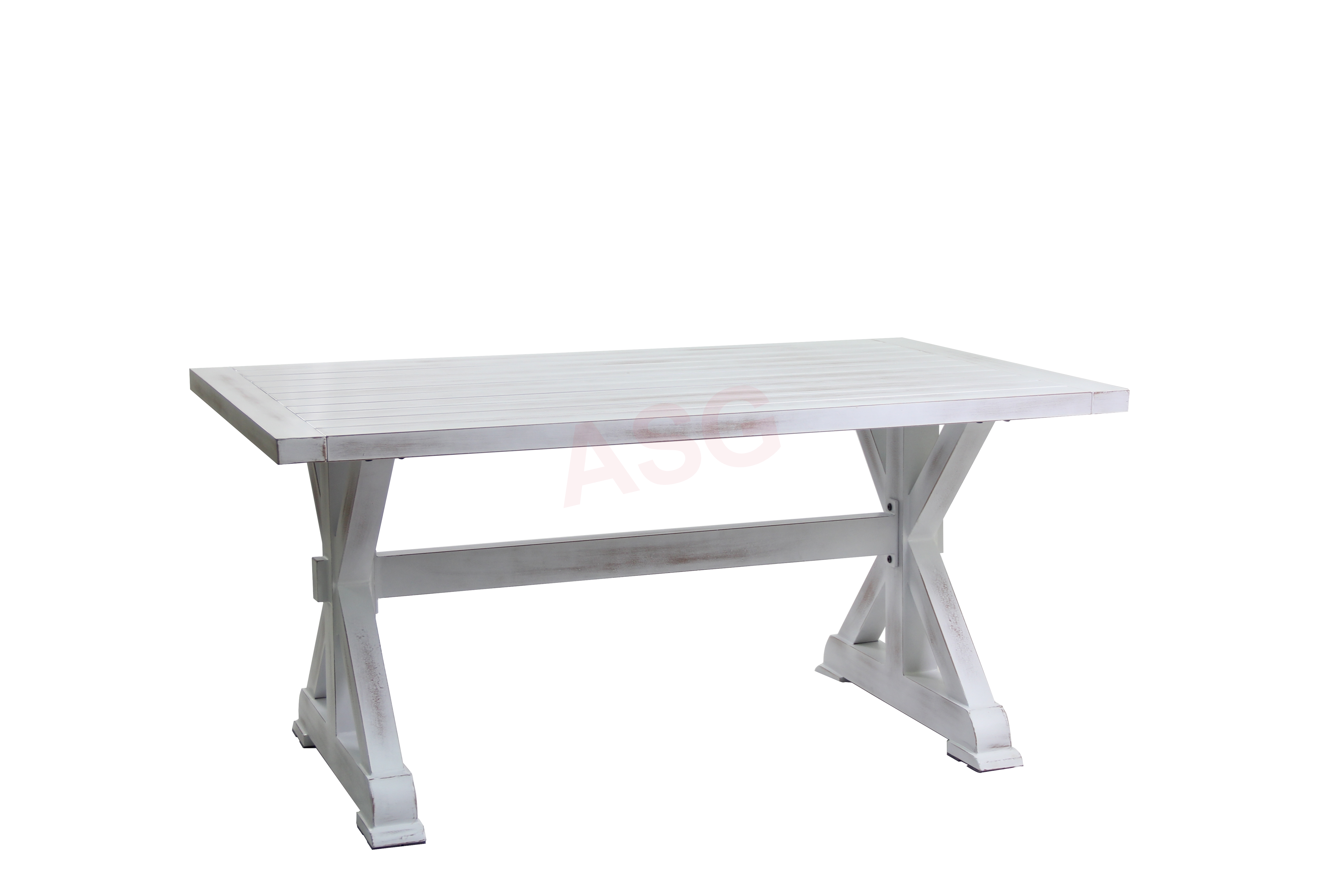 Retro aluminum Dining Table (230cm)