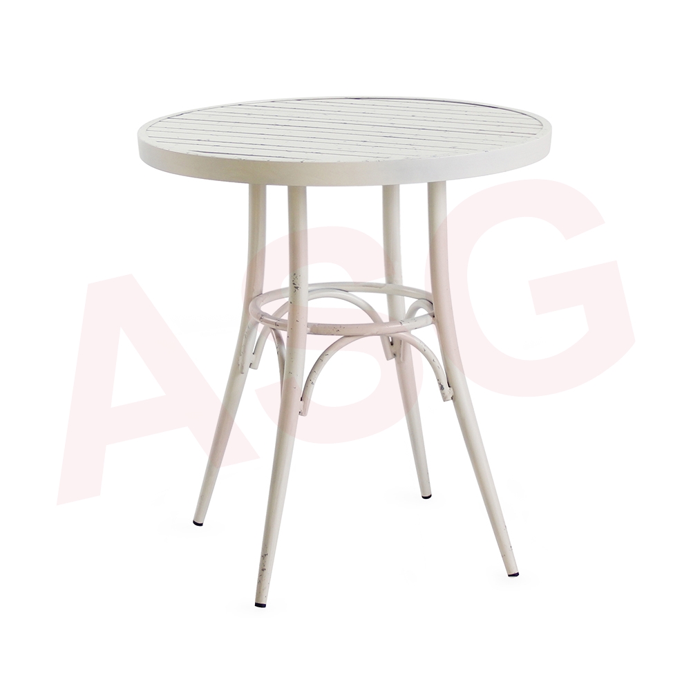 Café style Retro aluminum Table