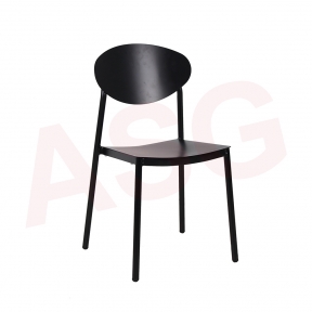 Café style Retro aluminum Dining Chair