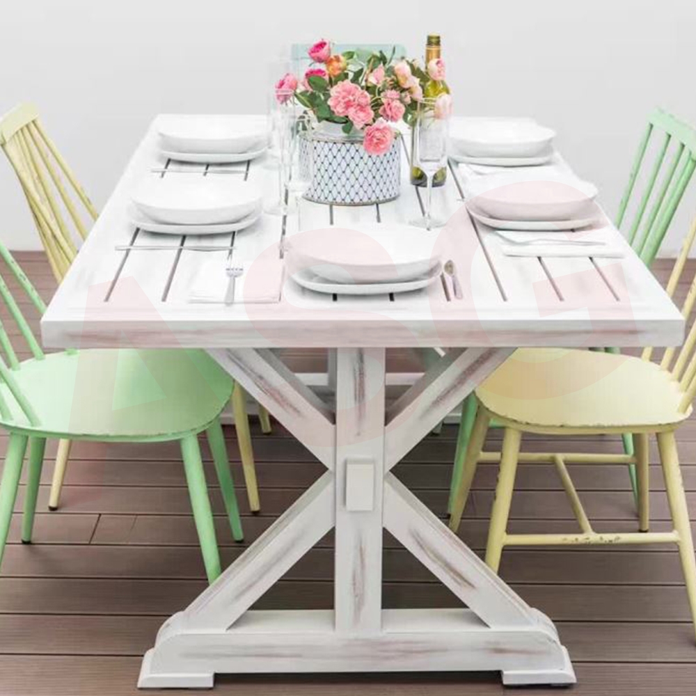 Café style Retro aluminum Dining Chair