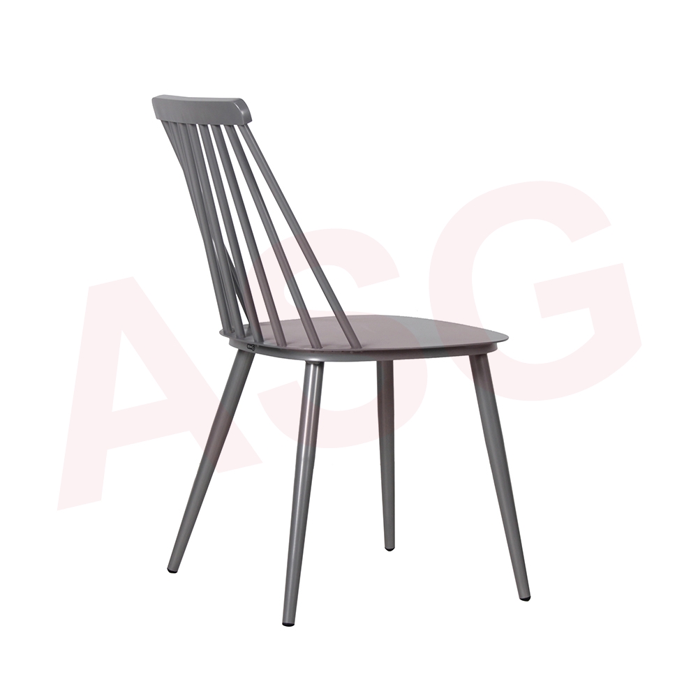 Café style Retro aluminum Dining Chair