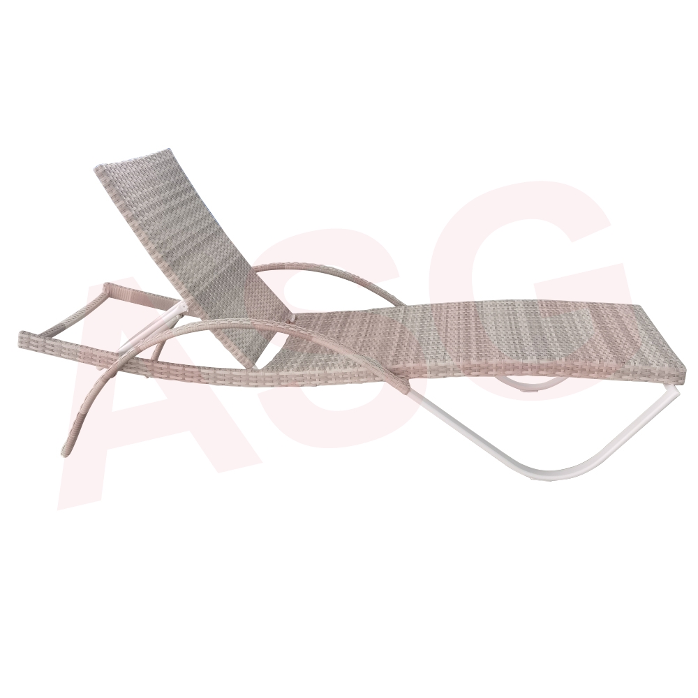 Aluminium Reclining Sun Lounger