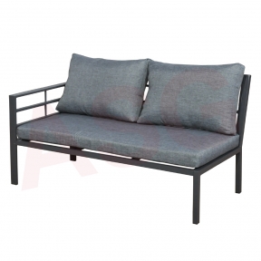 5 Seater Aluminium Garden Corner Sofa Set