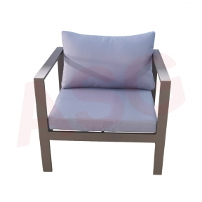 5 Seater Aluminium Garden Corner Sofa Set