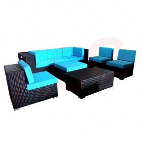 Rattan Corner Sofa Set