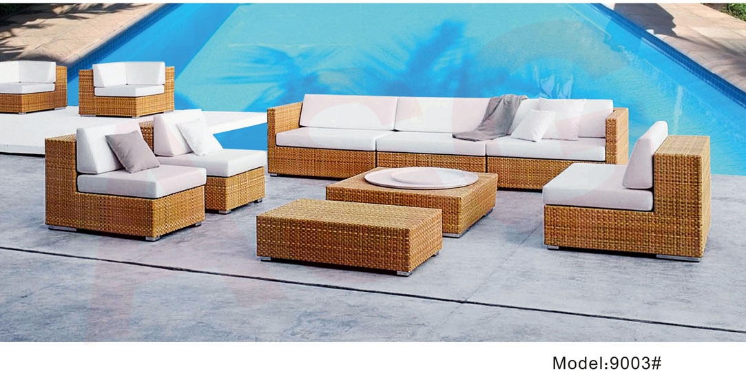 Rattan Corner Sofa Set