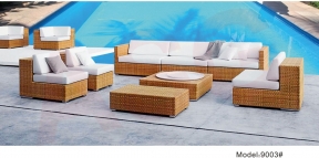 Rattan Corner Sofa Set