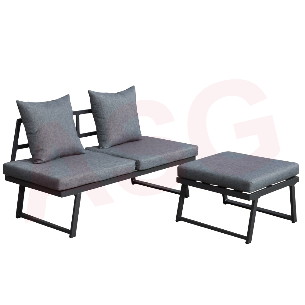 Aluminium Loveseat Set