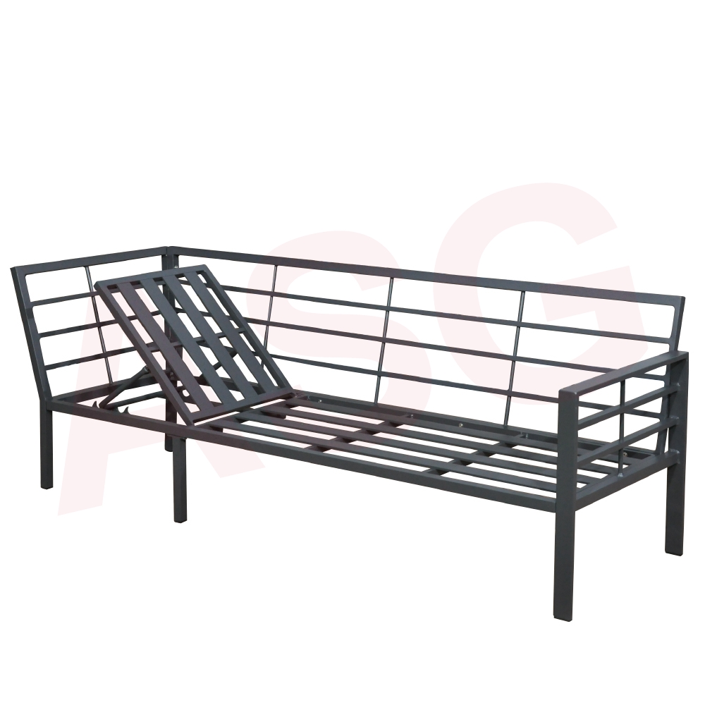 5 Seater Aluminium Garden Corner Sofa Set