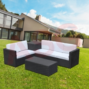 6 Seater Garden Corner Sofa Set