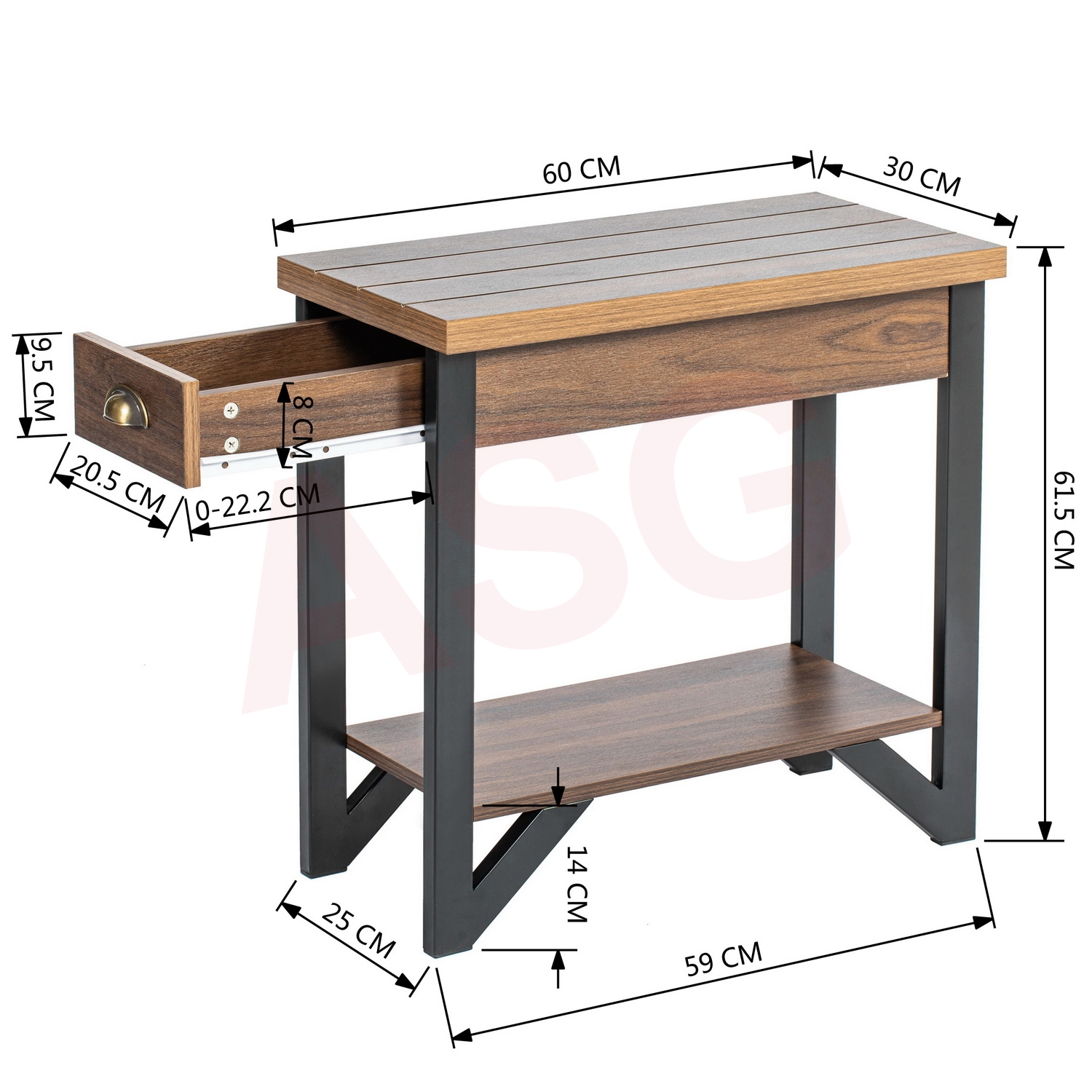 OFORI NIGHT STAND SMALL