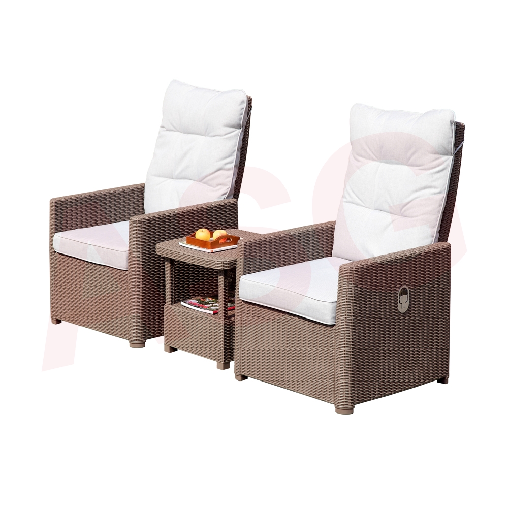 2 Seater Garden Recliner Seats